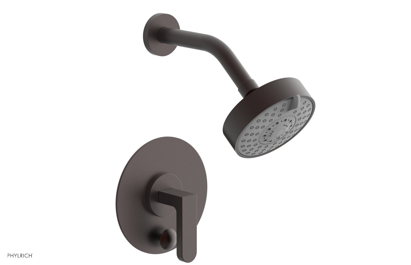 ROND Pressure Balance Shower and Diverter Set (Less Spout), Lever Handle 4-573