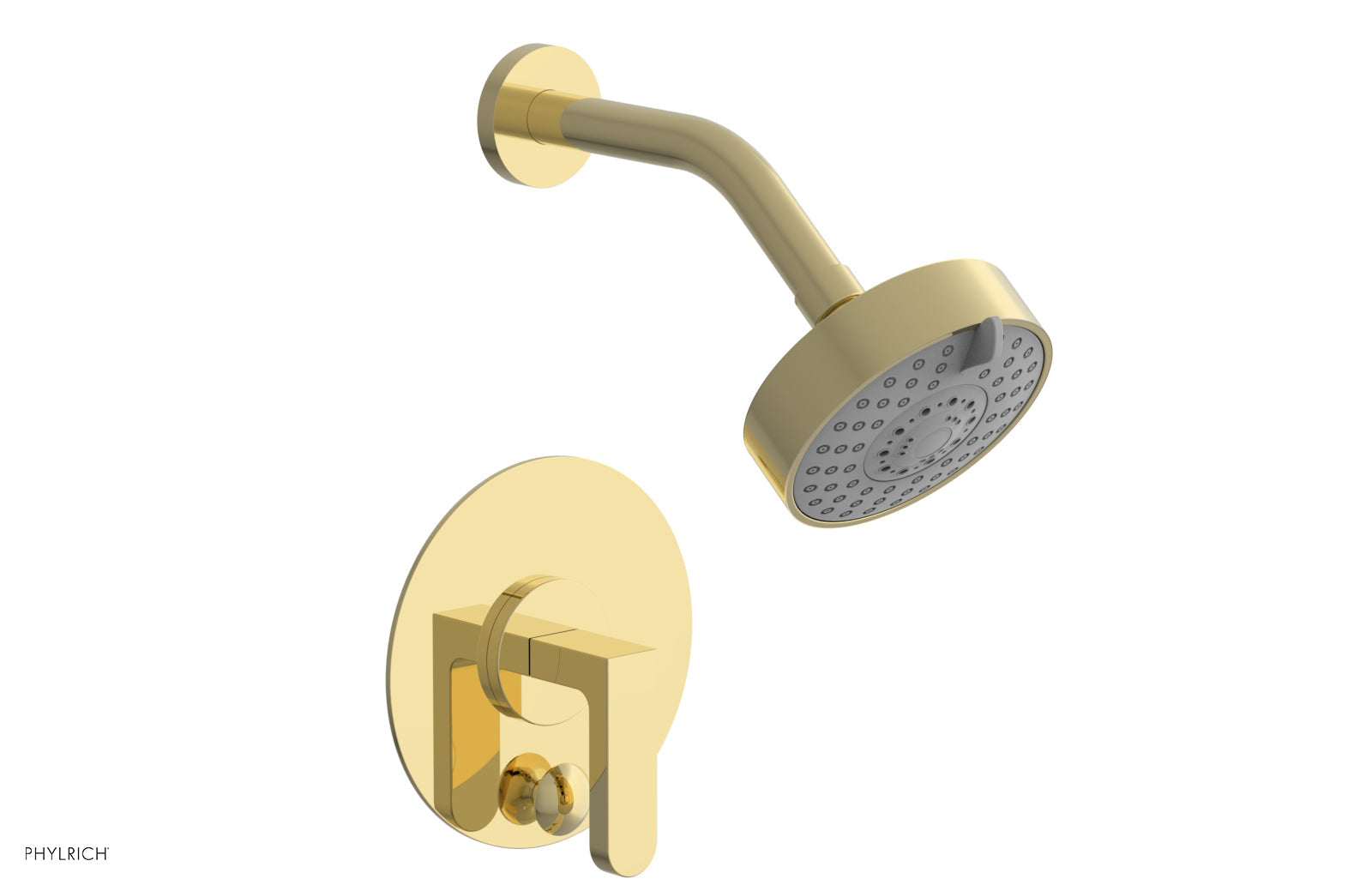 ROND Pressure Balance Shower and Diverter Set (Less Spout), Lever Handle 4-573