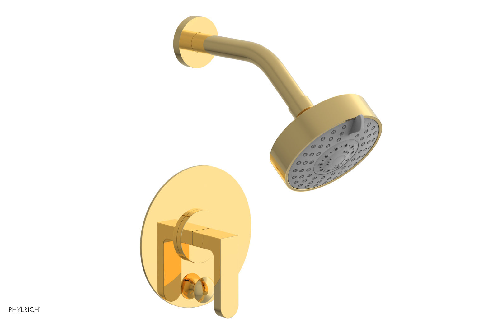 ROND Pressure Balance Shower and Diverter Set (Less Spout), Lever Handle 4-573