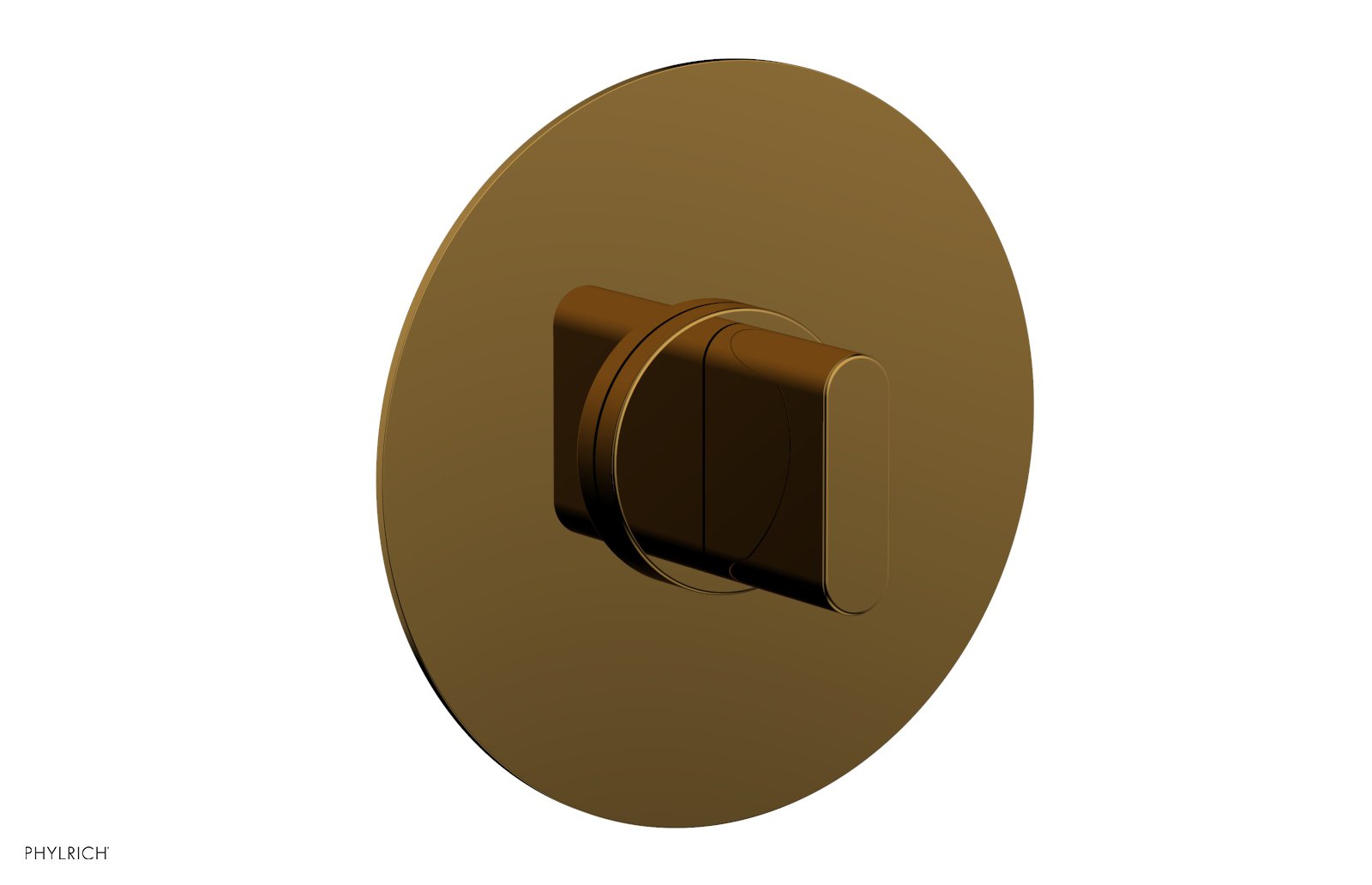 ROND Pressure Balance Shower Plate & Handle Trim 4-574