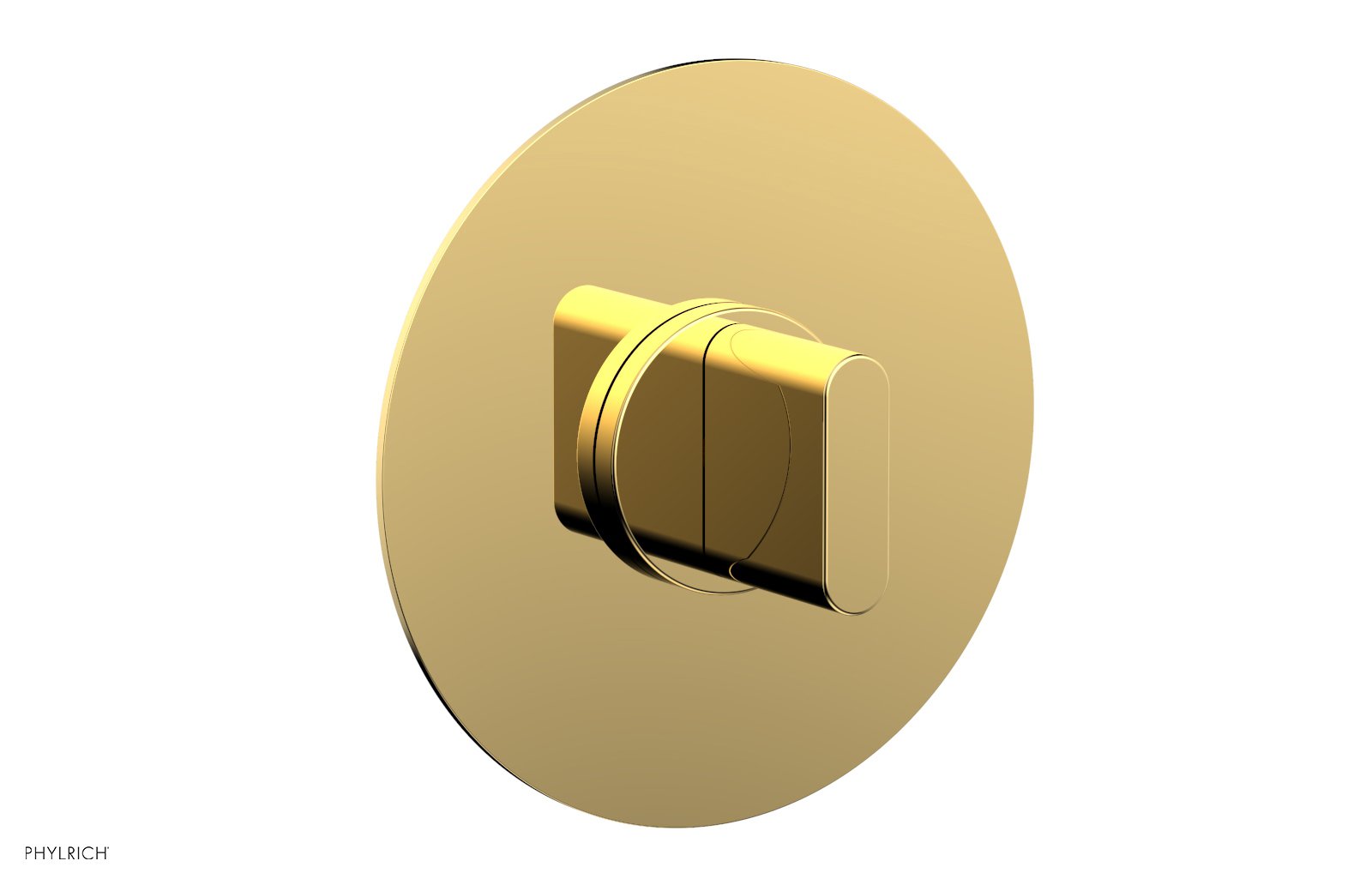 ROND Pressure Balance Shower Plate & Handle Trim 4-574