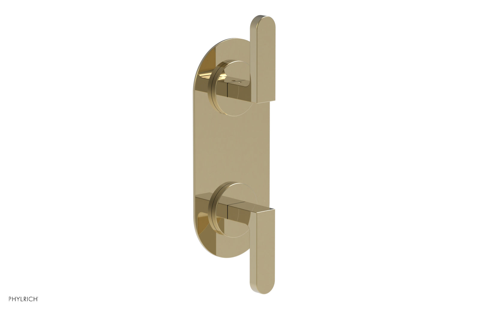 ROND 1/2" Thermostatic Valve with Volume Control or Diverter, Lever Handles 4-576