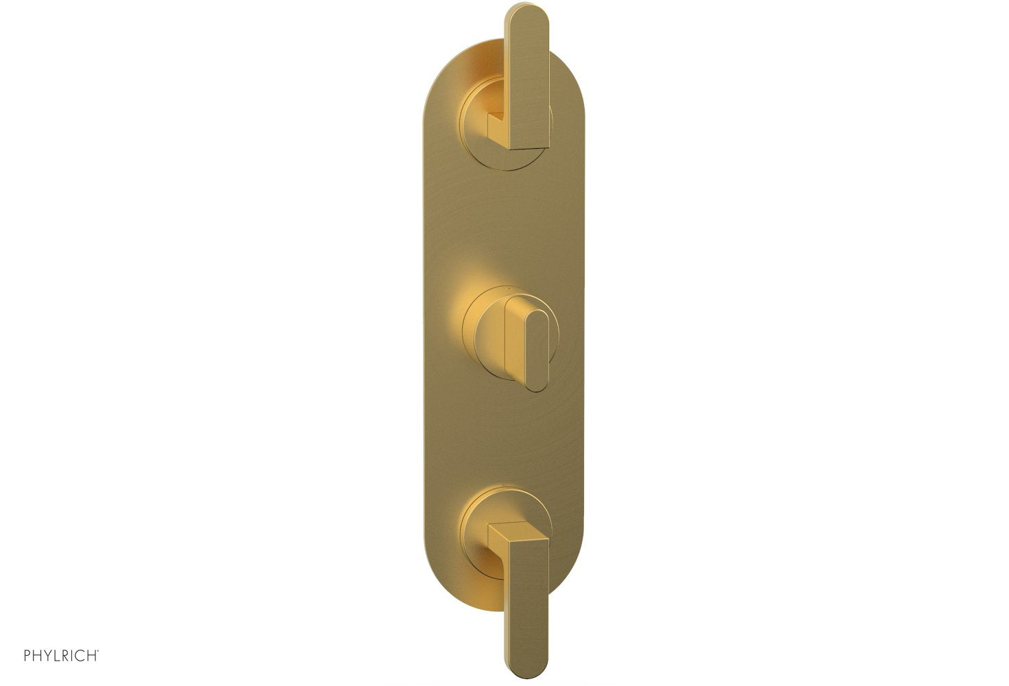 Rond 1/2" Thermostatic Valve with Two Volume Control, Lever Handles 4-578