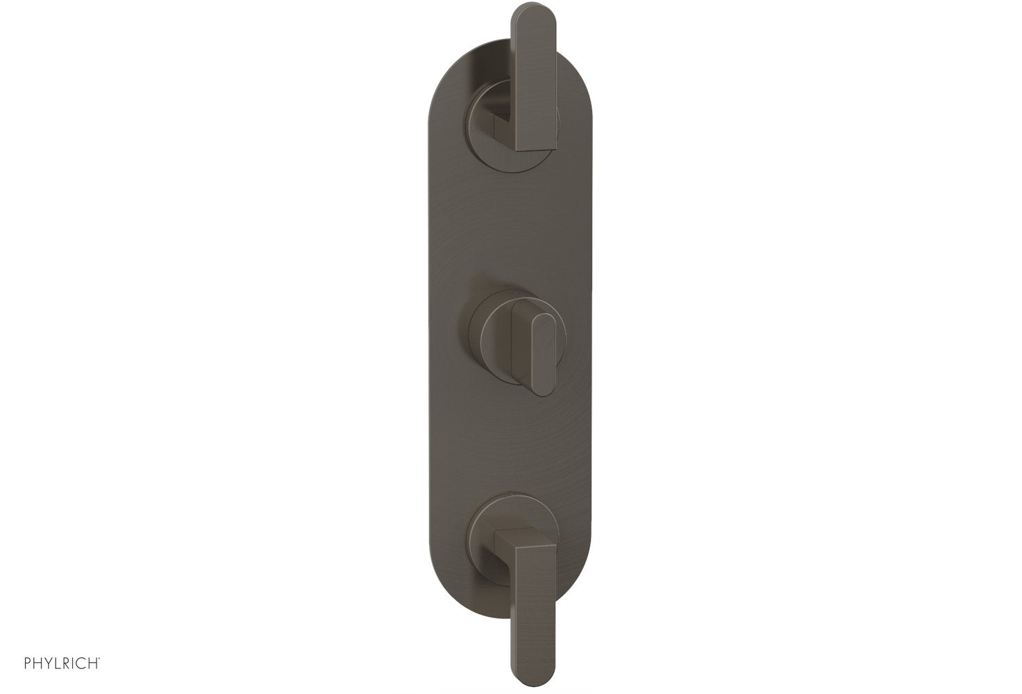 Rond 1/2" Thermostatic Valve with Two Volume Control, Lever Handles 4-578