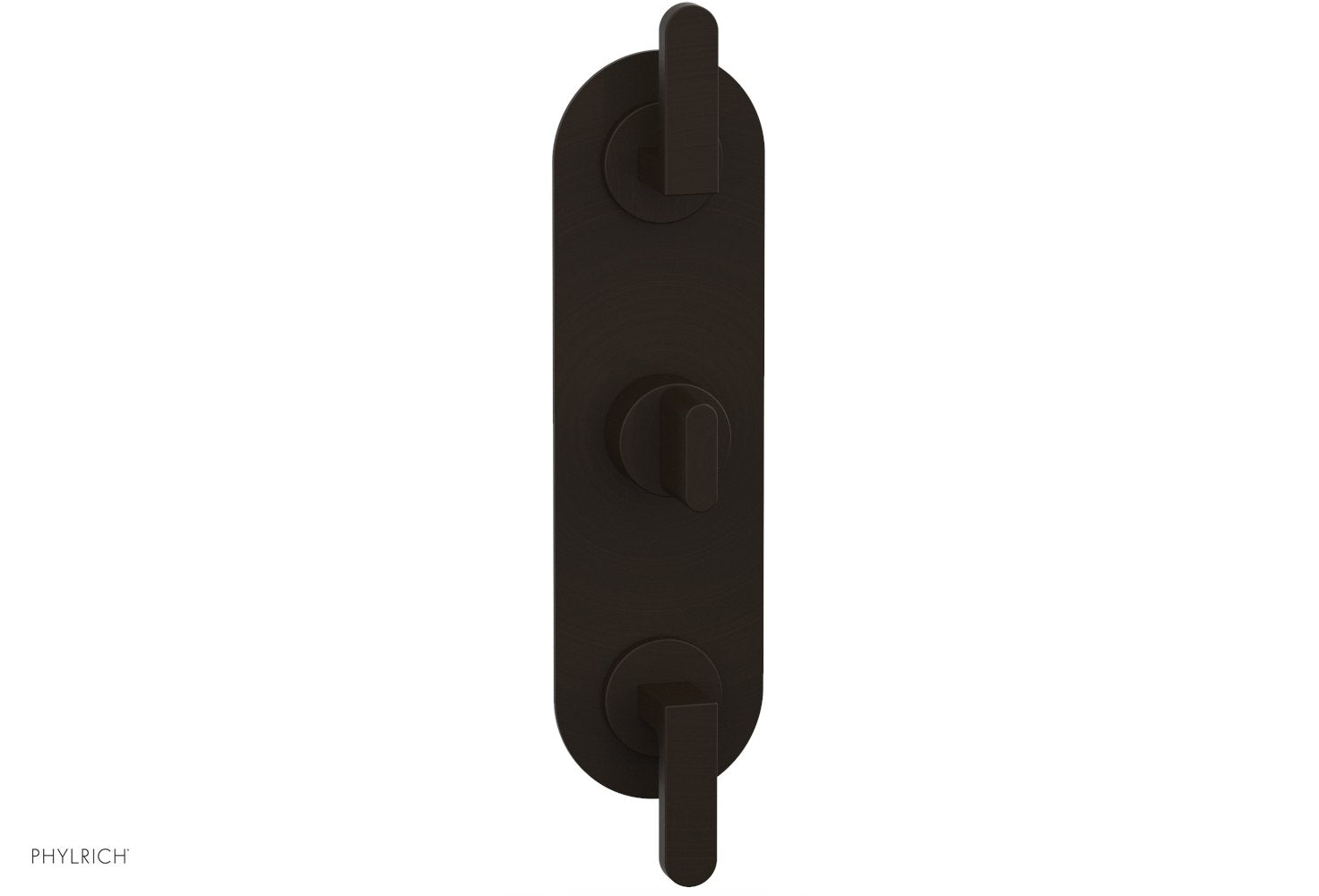 Rond 1/2" Thermostatic Valve with Two Volume Control, Lever Handles 4-578