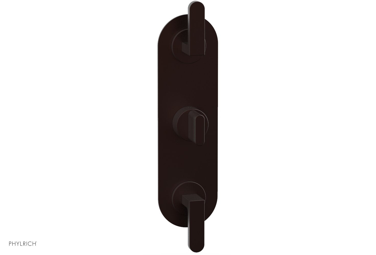 Rond 1/2" Thermostatic Valve with Two Volume Control, Lever Handles 4-578