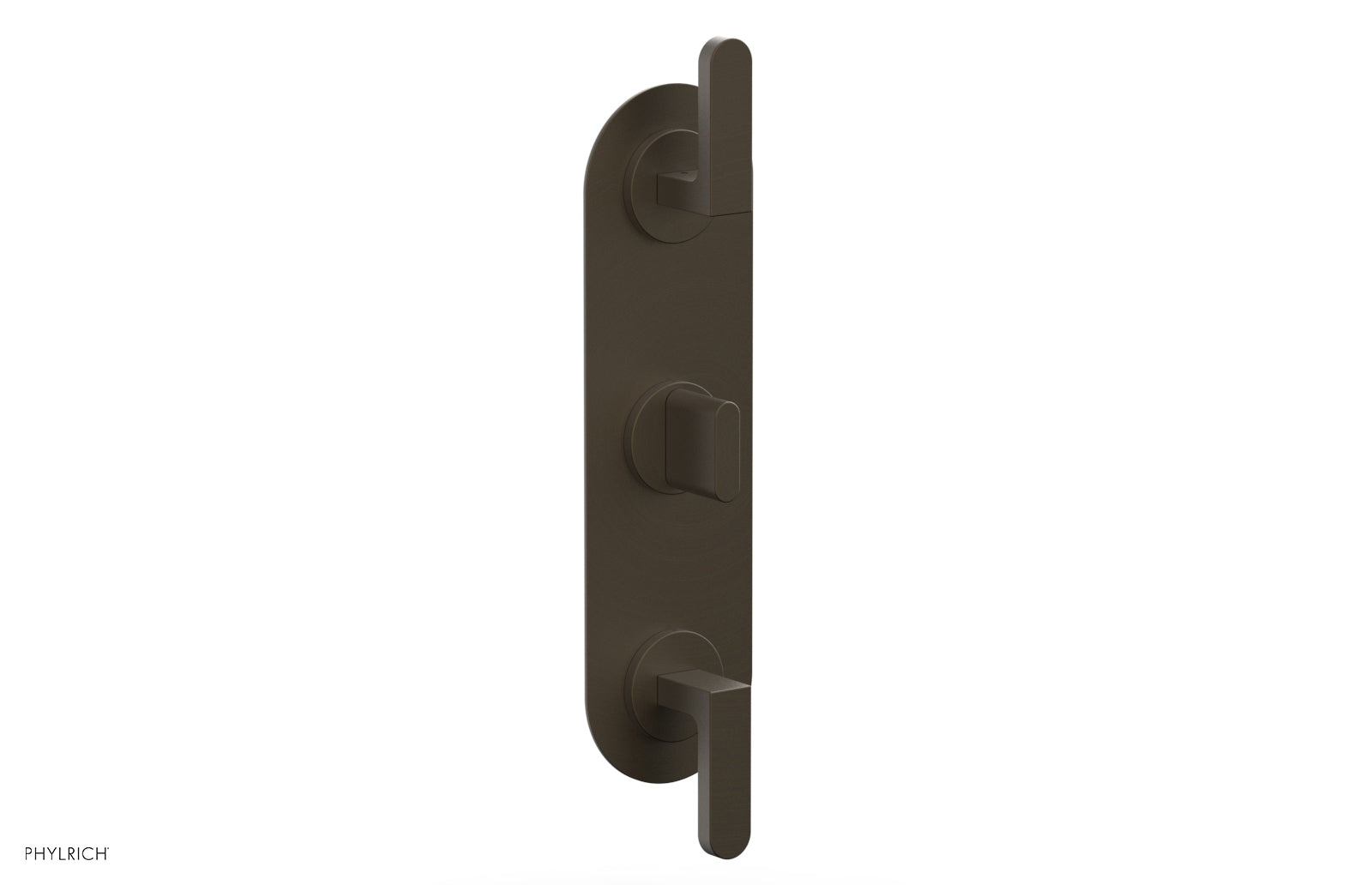 Rond 1/2" Thermostatic Valve with Two Volume Control, Lever Handles 4-578