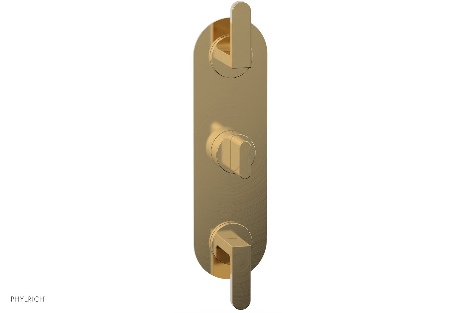 Rond 1/2" Thermostatic Valve with Two Volume Control, Lever Handles 4-578