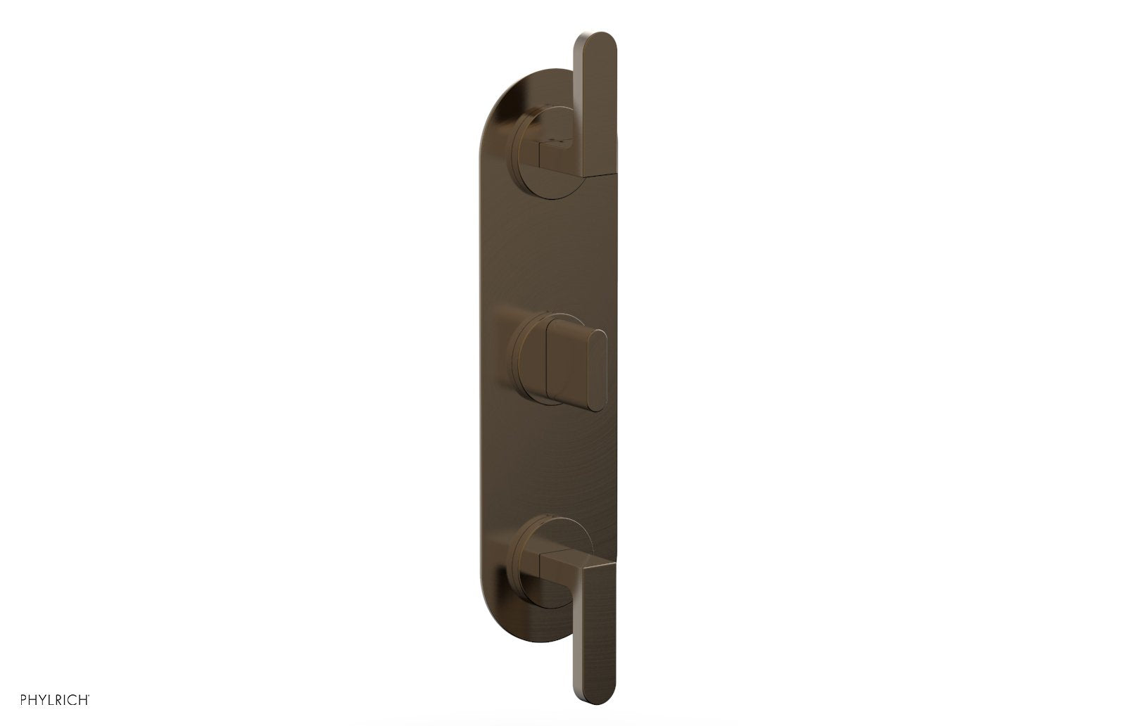 Rond 3/4" Thermostatic Valve with Two Volume Control, Lever Handles 4-578