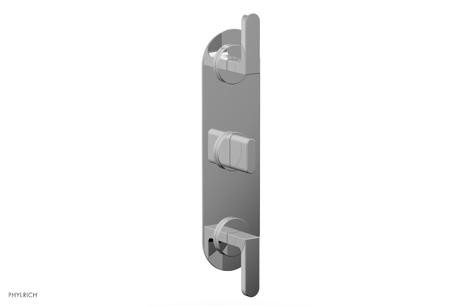 Rond 3/4" Thermostatic Valve with Two Volume Control, Lever Handles 4-578