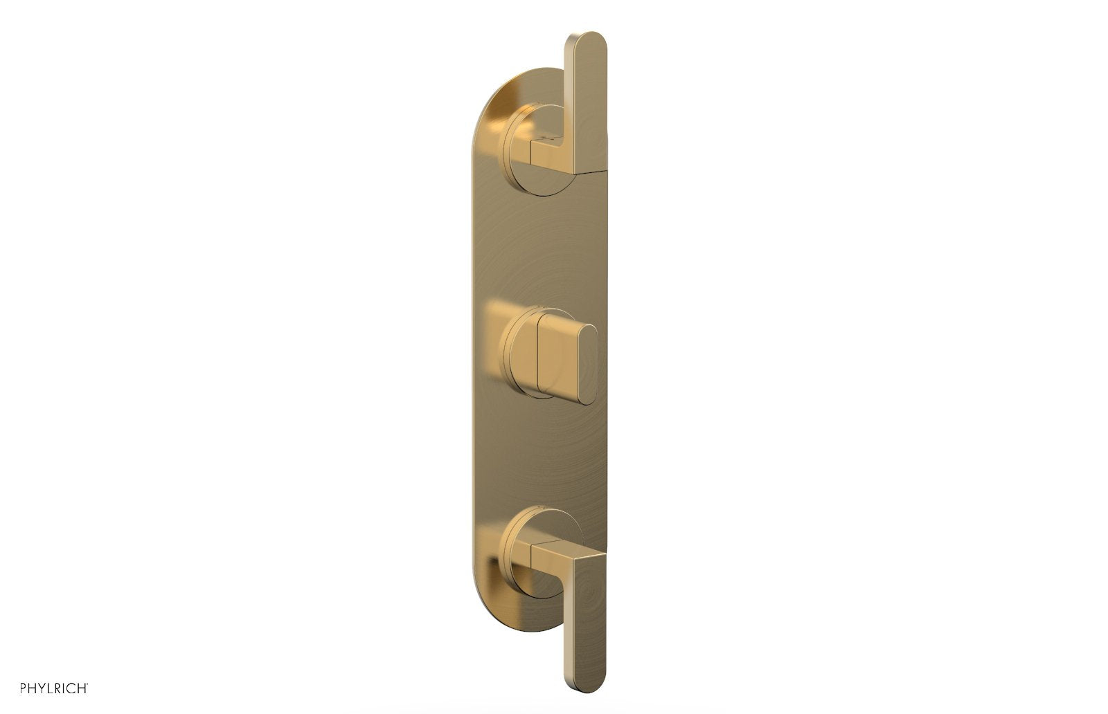 Rond 3/4" Thermostatic Valve with Two Volume Control, Lever Handles 4-578