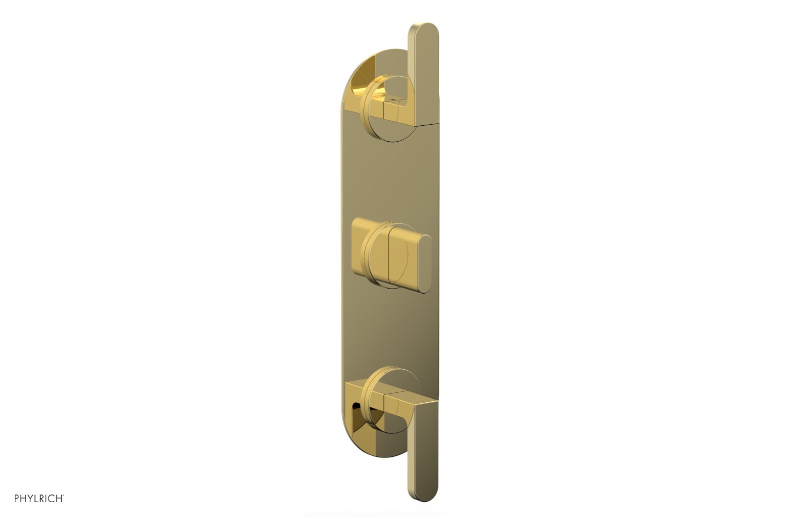 Rond 3/4" Thermostatic Valve with Two Volume Control, Lever Handles 4-578