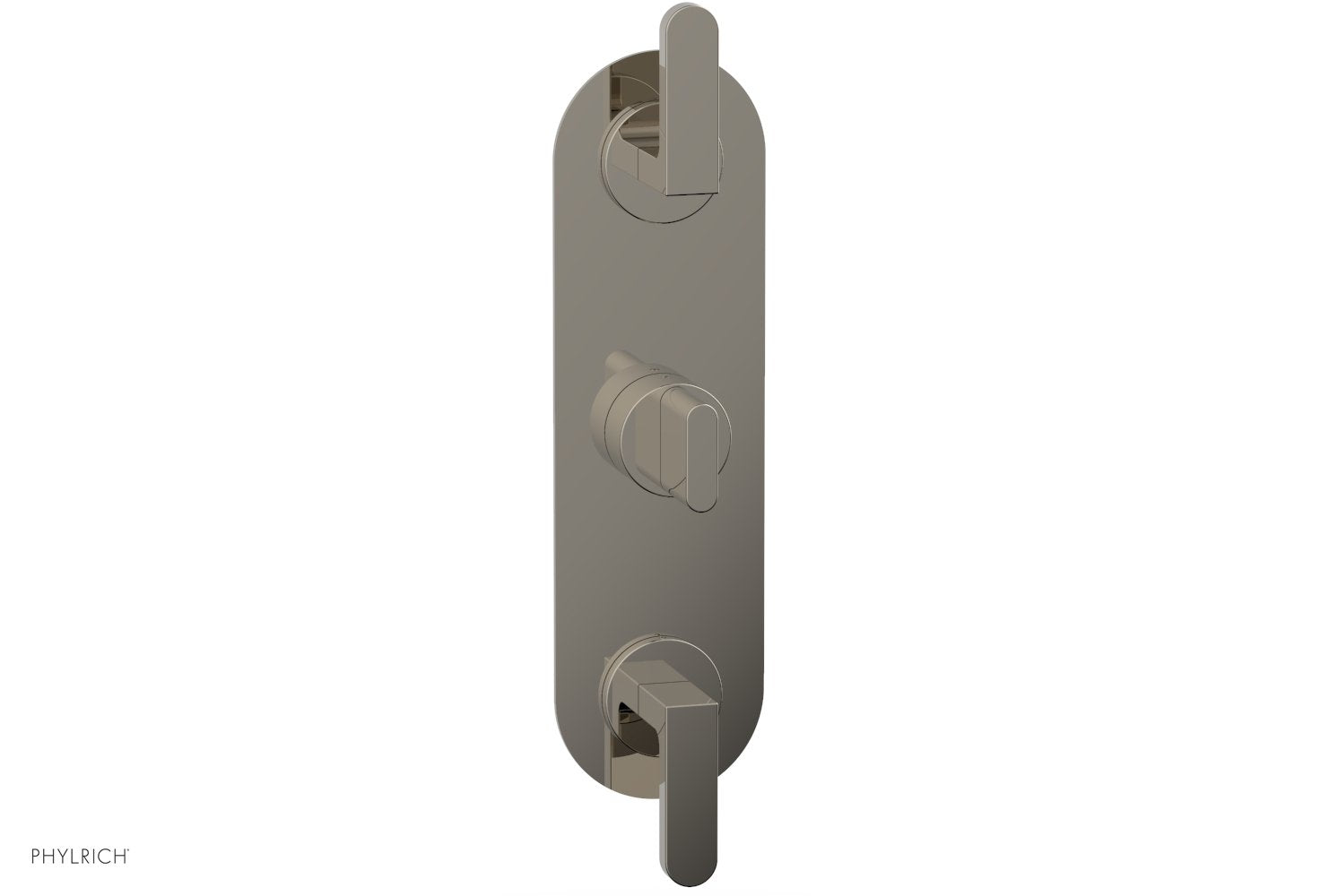 Rond 1/2" Thermostatic Valve with Two Volume Control, Lever Handles 4-578