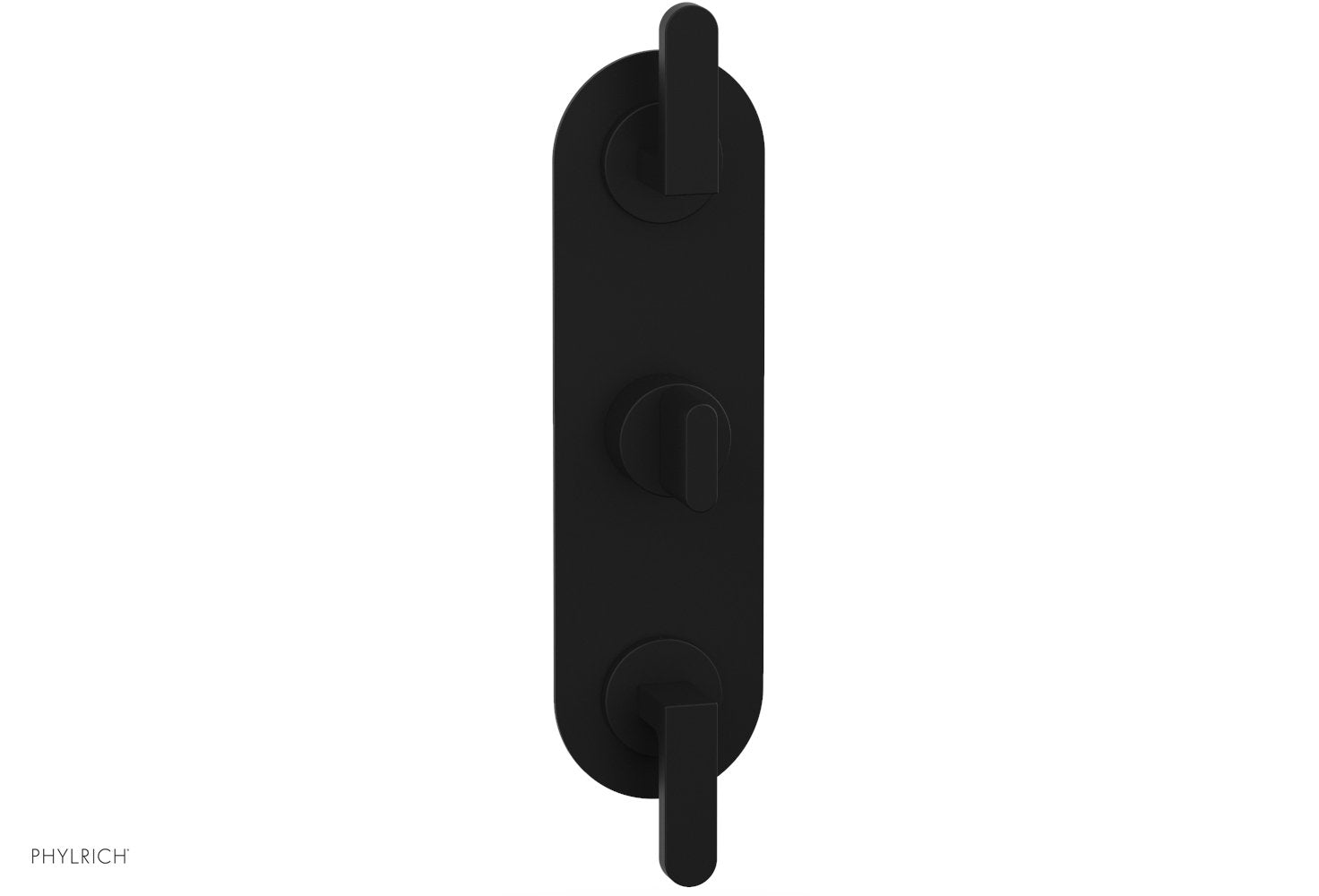 Rond 1/2" Thermostatic Valve with Two Volume Control, Lever Handles 4-578