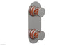 JOLIE- Thermostatic Valve with Volume Control or Diverter with "Orange" Accents 4-589
