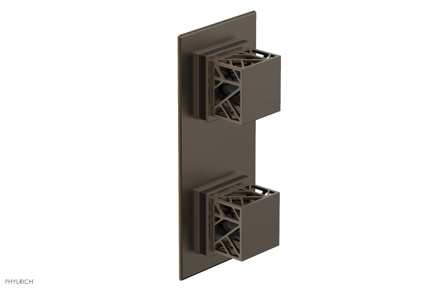 JOLIE- Thermostatic Valve with Volume Control or Diverter with "Black" Accents 4-588