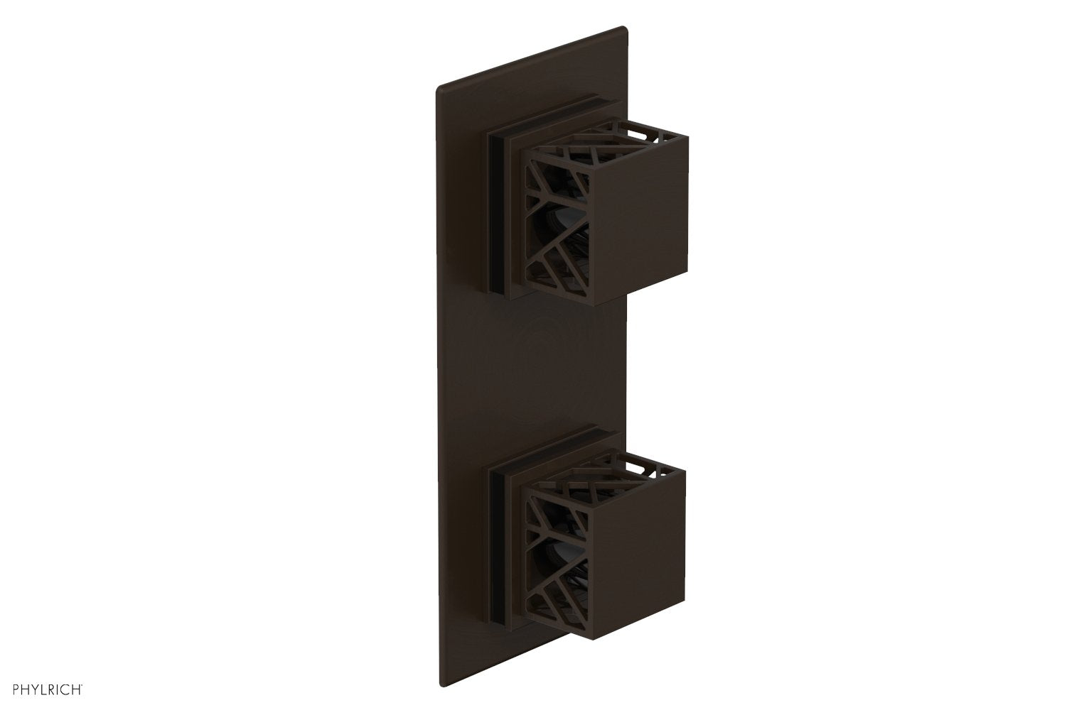 JOLIE- Thermostatic Valve with Volume Control or Diverter with "Black" Accents 4-588