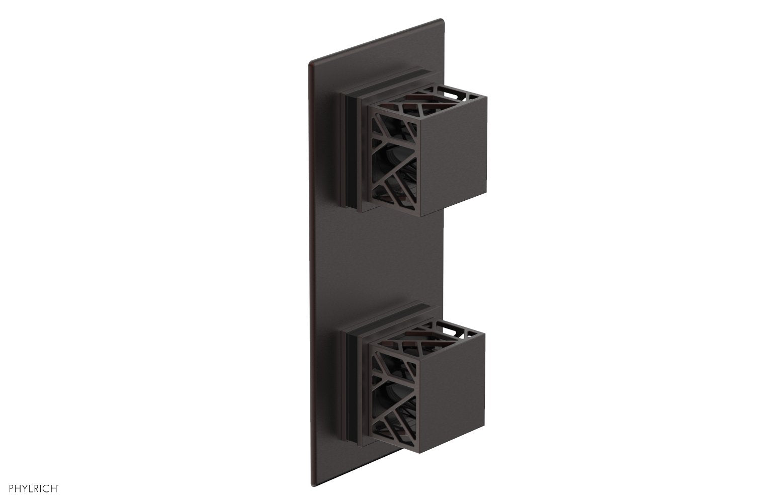 JOLIE- Thermostatic Valve with Volume Control or Diverter with "Black" Accents 4-588
