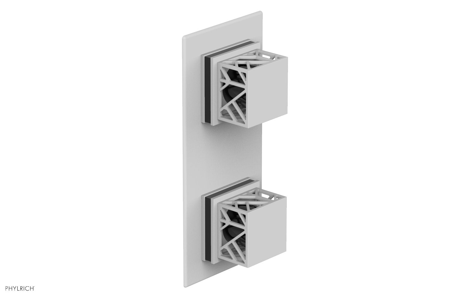 JOLIE- Thermostatic Valve with Volume Control or Diverter with "Black" Accents 4-588