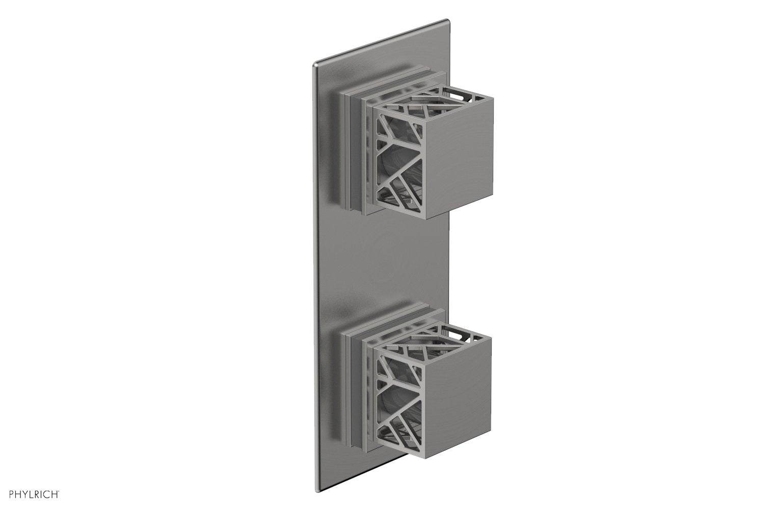 JOLIE- Thermostatic Valve with Volume Control or Diverter with "Grey" Accents 4-588