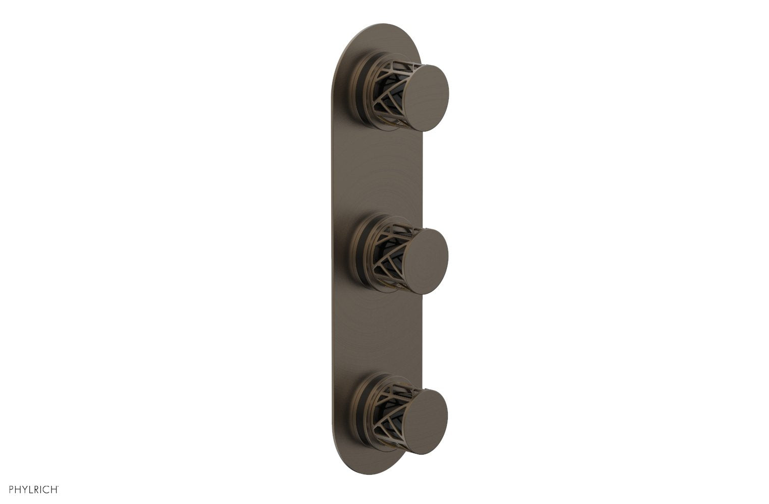 JOLIE Thermostatic Valve with Two Volume Control with "Black" Accents 4-590