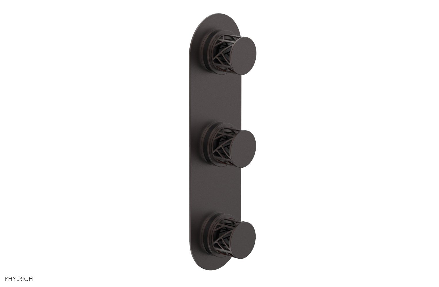 JOLIE Thermostatic Valve with Two Volume Control with "Black" Accents 4-590
