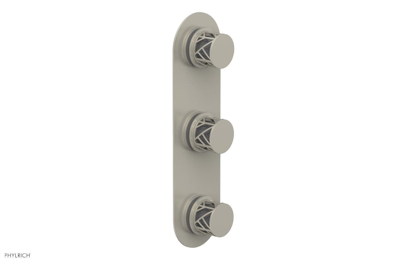 JOLIE Thermostatic Valve with Two Volume Control with "Grey" Accents 4-590