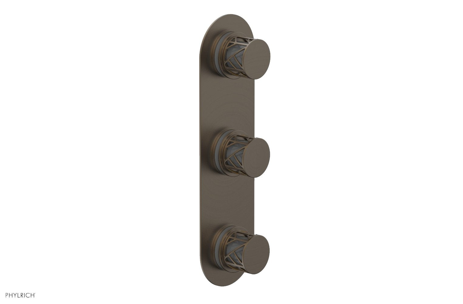 JOLIE Thermostatic Valve with Two Volume Control with "Grey" Accents 4-590