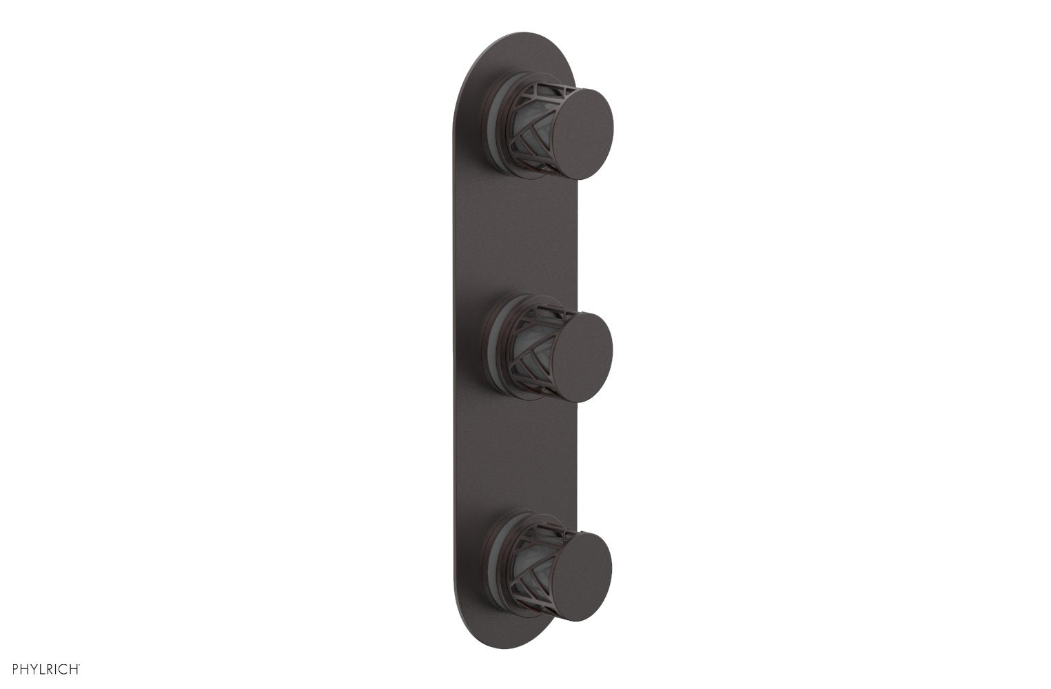 JOLIE Thermostatic Valve with Two Volume Control with "Grey" Accents 4-590