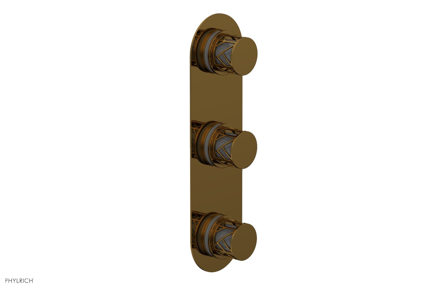 JOLIE Thermostatic Valve with Two Volume Control with "Grey" Accents 4-590