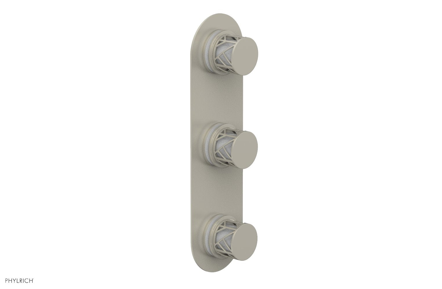 JOLIE Thermostatic Valve with Two Volume Control with "White" Accents 4-590
