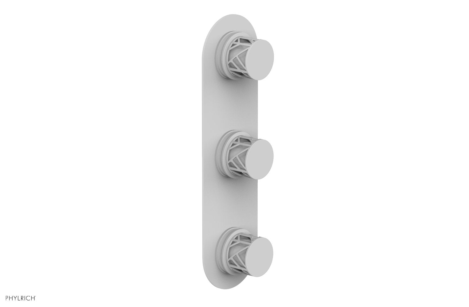 JOLIE Thermostatic Valve with Two Volume Control with "White" Accents 4-590