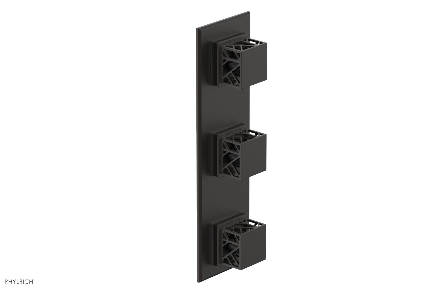 JOLIE Thermostatic Valve with Two Volume Control with "Black" Accents 4-591