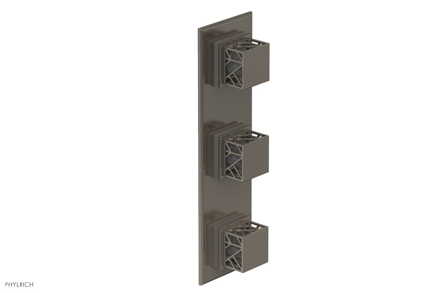 JOLIE Thermostatic Valve with Two Volume Control with "Grey" Accents 4-591