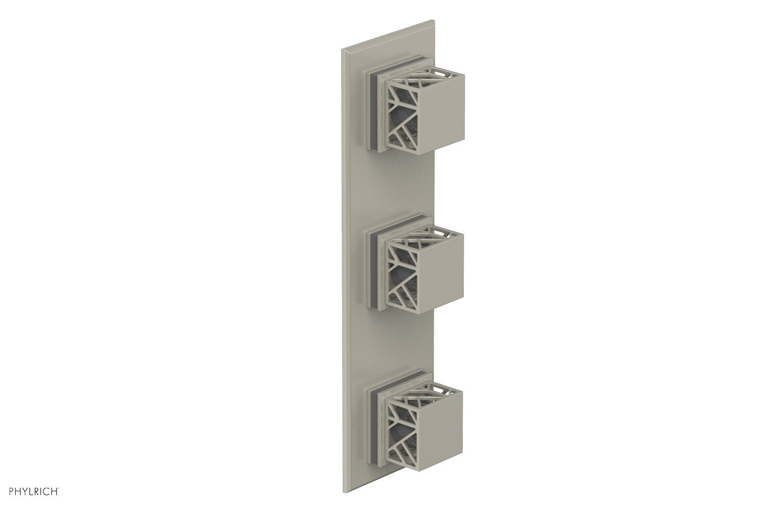 JOLIE Thermostatic Valve with Two Volume Control with "Grey" Accents 4-591