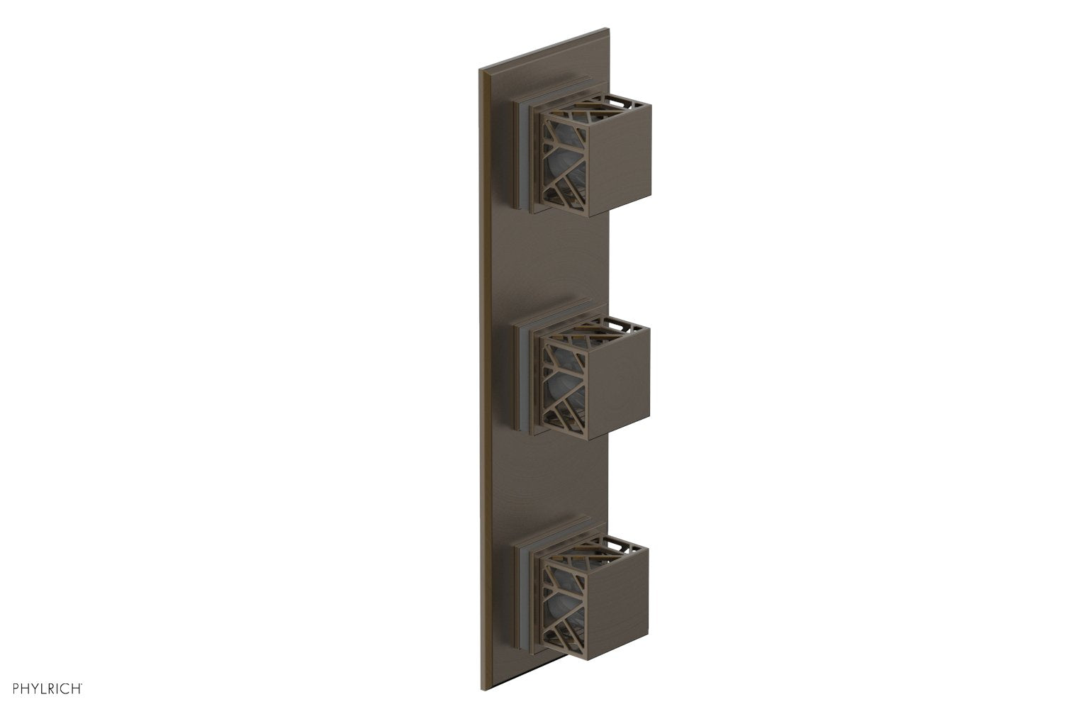 JOLIE Thermostatic Valve with Two Volume Control with "Grey" Accents 4-591
