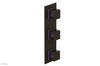 JOLIE Thermostatic Valve with Two Volume Control with "Purple" Accents 4-591