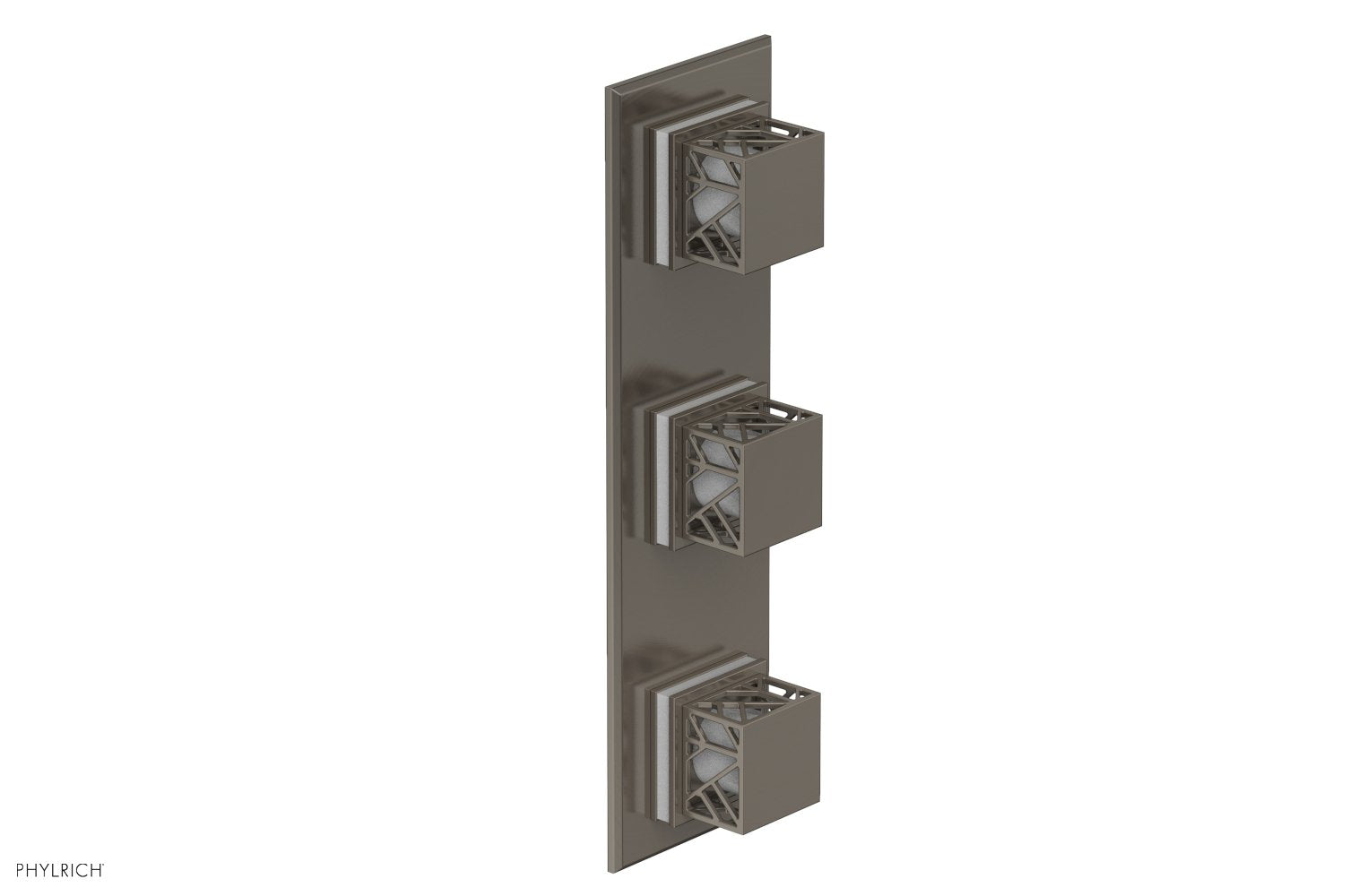 JOLIE Thermostatic Valve with Two Volume Control with "White" Accents 4-591