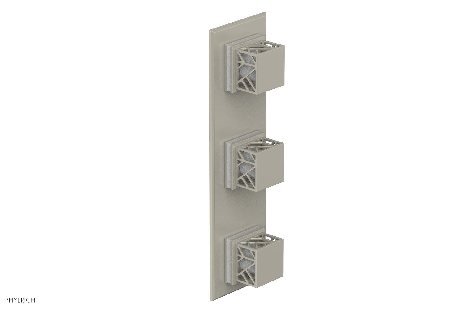 JOLIE Thermostatic Valve with Two Volume Control with "White" Accents 4-591