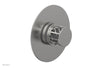 JOLIE Pressure Balance Shower Plate & Handle Trim, Round Handle with "Grey" Accents 4-592