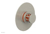 JOLIE - Thermostatic Shower Trim, Round Handle with "Orange" Accents 4-592