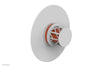 JOLIE - Thermostatic Shower Trim, Round Handle with "Orange" Accents 4-592