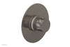 JOLIE - Thermostatic Shower Trim, Round Handle with "White" Accents 4-592