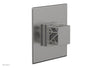 JOLIE - Thermostatic Shower Trim, Square Handle with "Grey" Accents 4-593