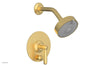 WORKS Pressure Balance Shower and Diverter Set (Less Spout), Lever Handle 4-615