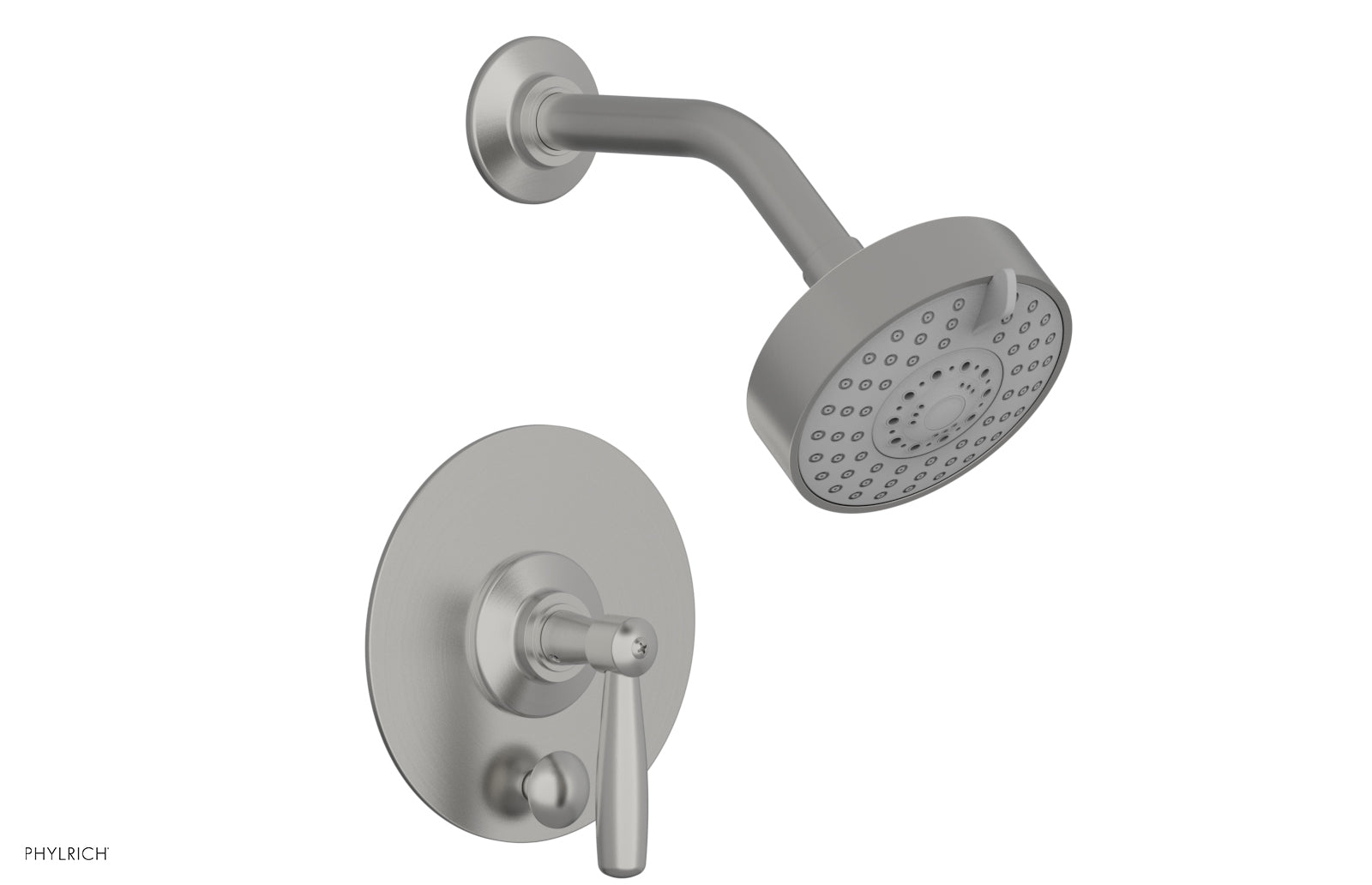 WORKS Pressure Balance Shower and Diverter Set (Less Spout), Lever Handle 4-615
