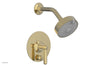 WORKS Pressure Balance Shower and Diverter Set (Less Spout), Lever Handle 4-615