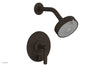 WORKS Pressure Balance Shower and Diverter Set (Less Spout), Lever Handle 4-615