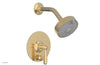 WORKS Pressure Balance Shower and Diverter Set (Less Spout), Lever Handle 4-615