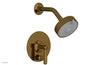 WORKS Pressure Balance Shower and Diverter Set (Less Spout), Lever Handle 4-615